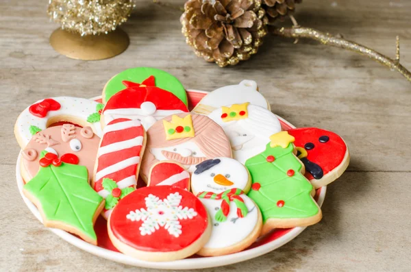 Homemade Christmas cookies. — Stock Photo, Image