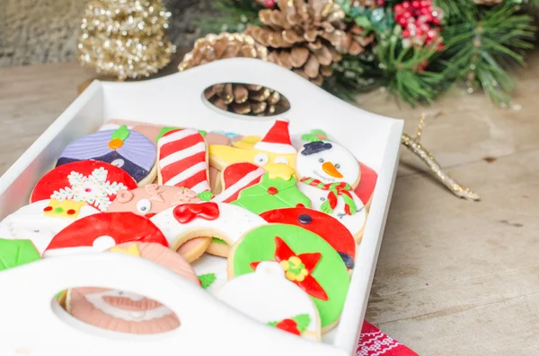 Homemade Christmas cookies. — Stock Photo, Image