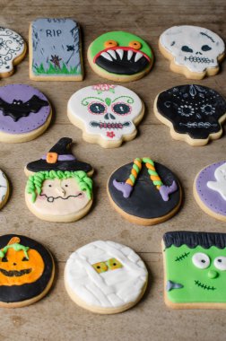 Cadılar Bayramı ev yapımı kurabiye 