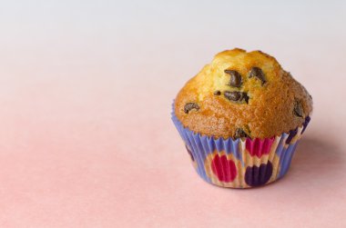 ev yapımı çikolatalı muffin.