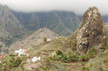 Roques de Hermigua, La Gomera. clipart