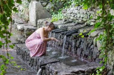 chorros de epina, la gomera, Kanarya Adaları, İspanya.