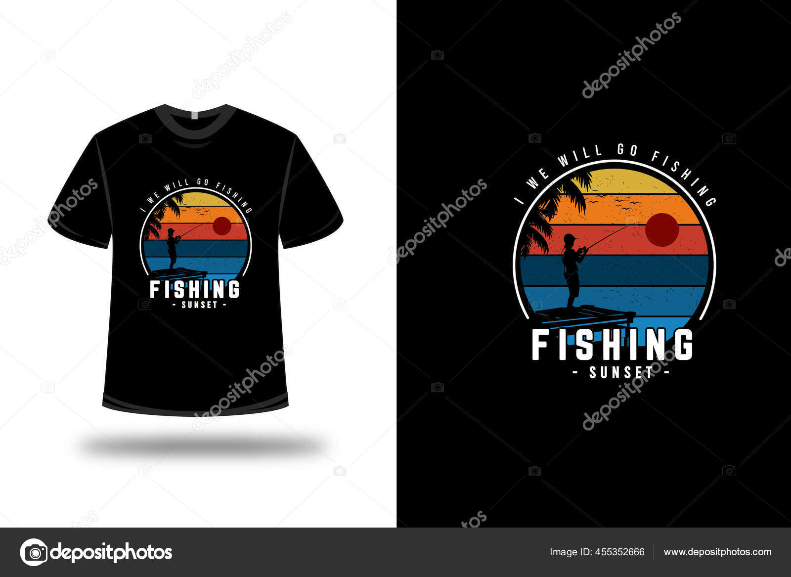 100,000 Fishing t shirt Vector Images