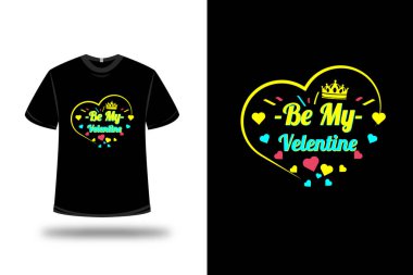 Tişörtüm sevgilimin rengi olsun Kırmızı, sarı ve mavi