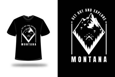 Tişört dağından inin ve Montana rengini keşfedin.