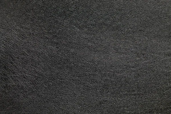 Black leather texture — Stock Photo, Image