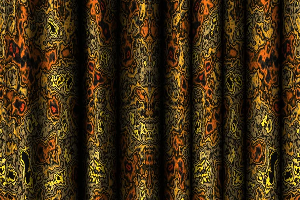 Fundo com cortinas laranja — Fotografia de Stock