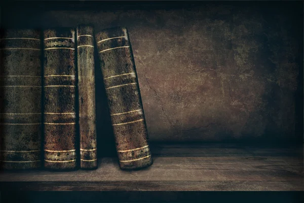 Vintage background with old books — Stock Photo, Image