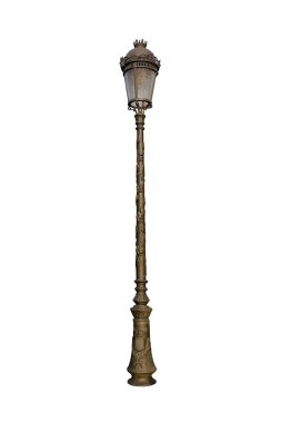 sokak lambası izole