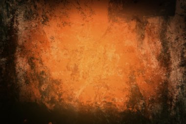 Turuncu Grunge Arkaplanı