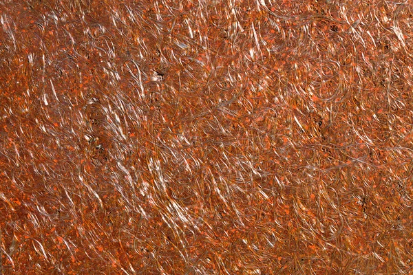 Orange plastic fiber — Stock Photo, Image