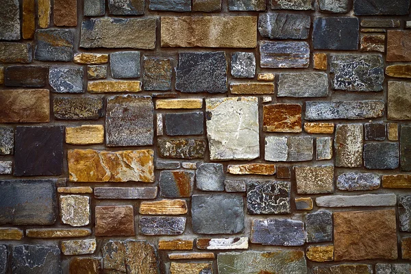 Dekorativní stěna kameny — Stock fotografie