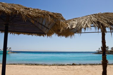 şemsiye deniz kenarı