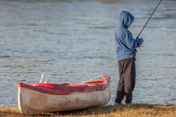 River Fishing — Stock Photo, Image