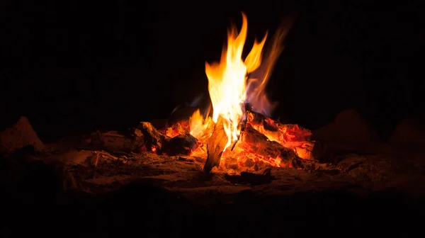 Camp fire — Stock Photo, Image