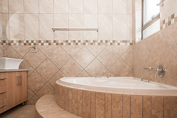 Bathroom of a New House — Stock Photo, Image