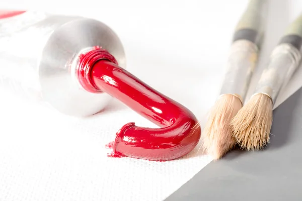 Oil Paint out of Tube — Stock Photo, Image