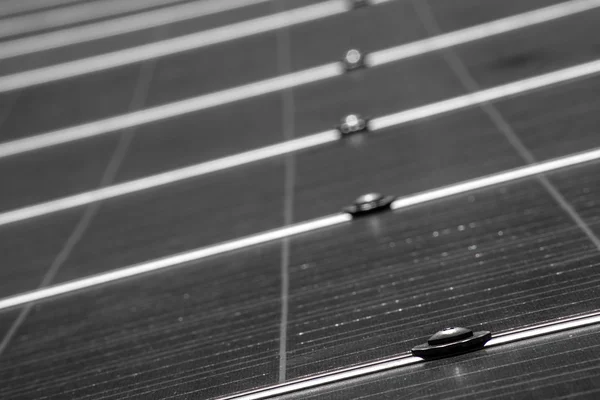 Solární Panel zblízka — Stock fotografie