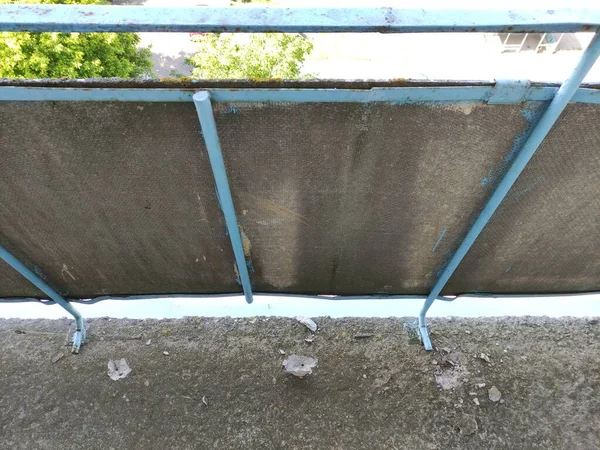 Furos Perfurados Laje Concreto — Fotografia de Stock