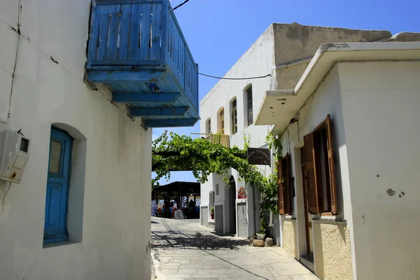 Hotel Mandraki village na wyspie Nisyros — Zdjęcie stockowe