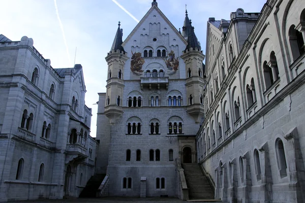 Neuschwanstein slott i Bayern — Stockfoto