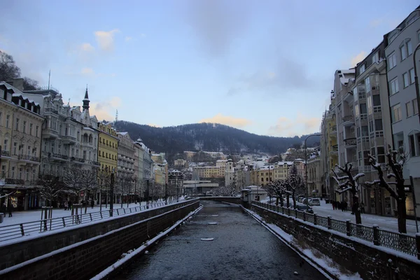 Tepla river in Karlovy Vary — 图库照片