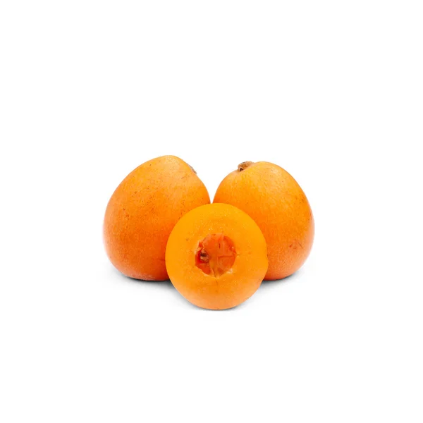 Érett friss loquat (Japán naspolya, naspolya). — Stock Fotó