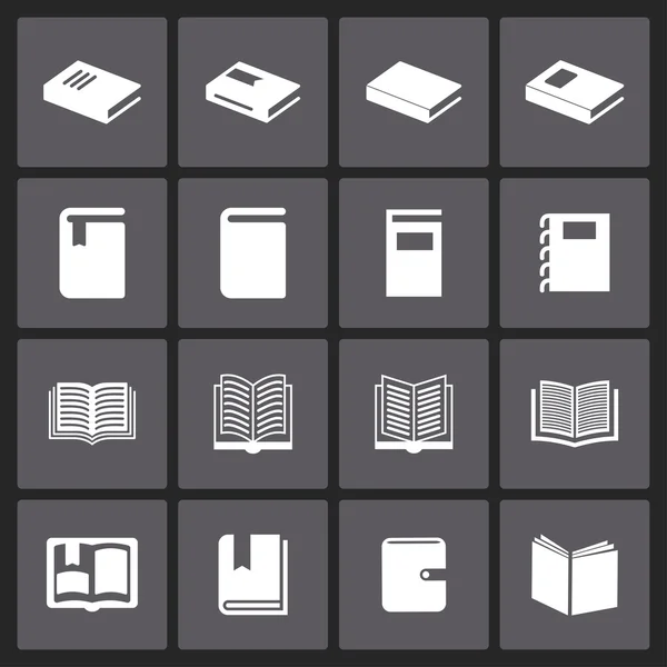 Book icons — Stock Photo, Image