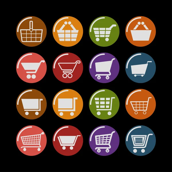 Market icons — Stock Vector