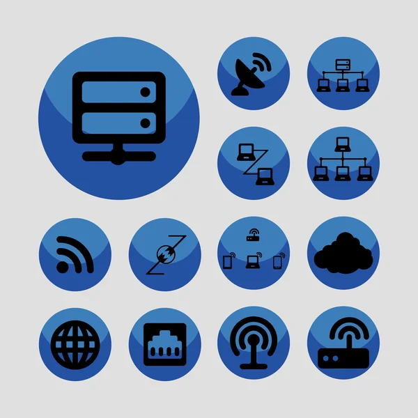 Communicatie-iconen — Stockvector