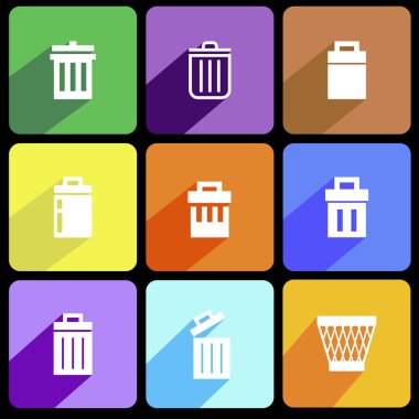 Çöp kutusu simgeleri