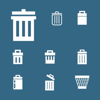 Çöp kutusu simgeleri