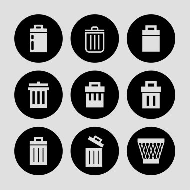 Çöp kutusu simgeleri