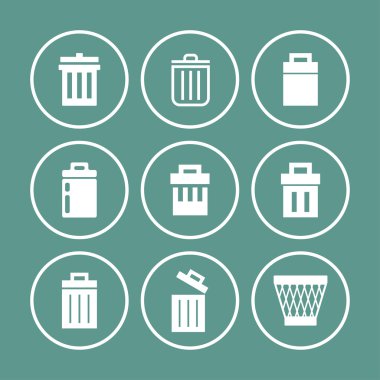 Çöp kutusu simgeleri