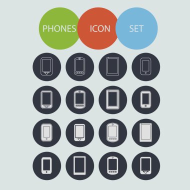 akıllı telefon simgeleri