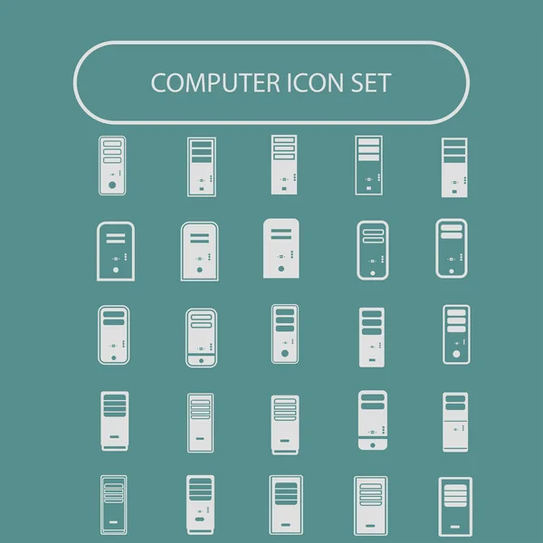 Icônes informatiques — Image vectorielle
