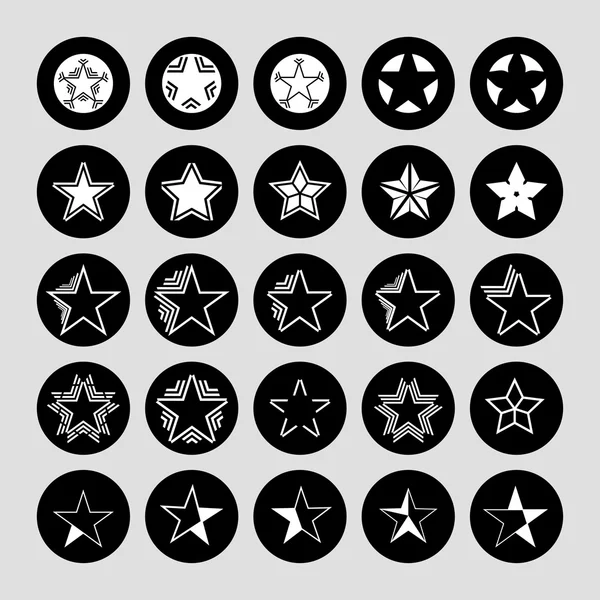 Tähtikuvakkeet — vektorikuva