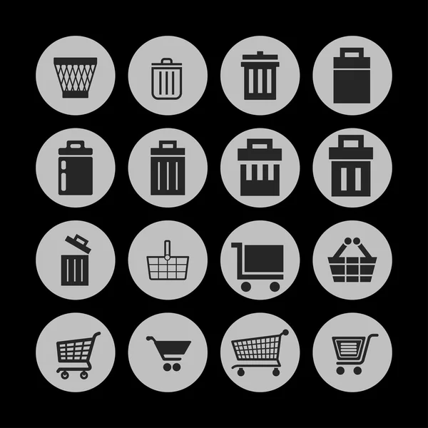 Store icons — Stock Vector