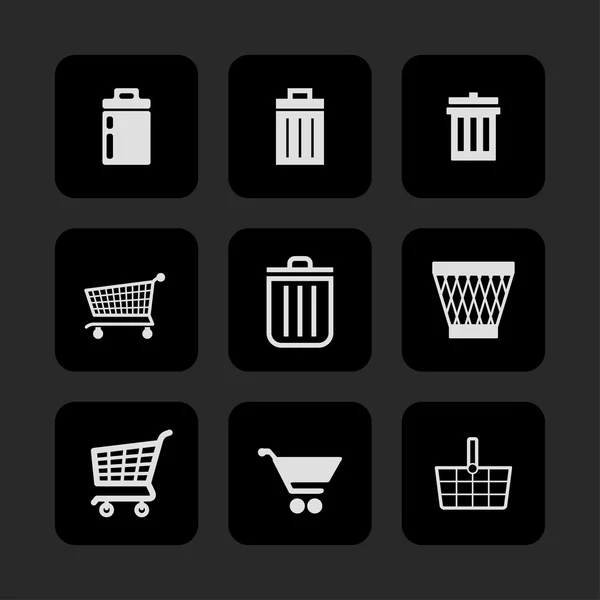 Store icons — Stock Vector