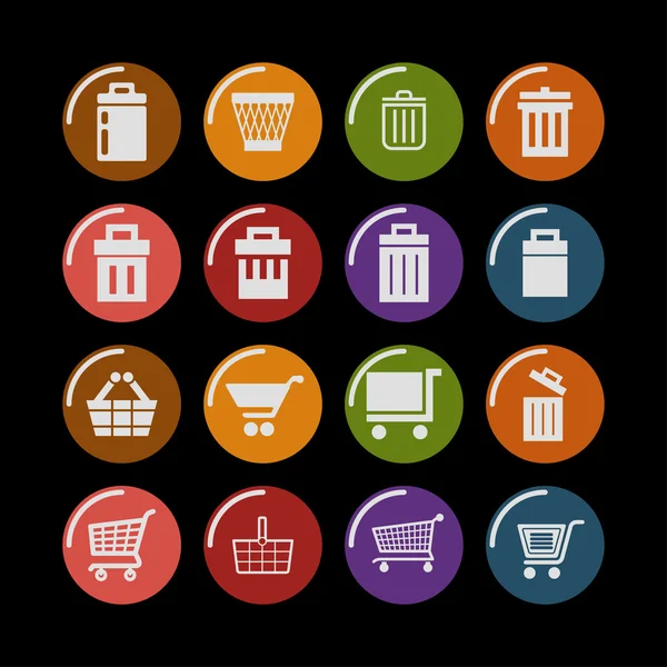 Store icons — Stock Vector