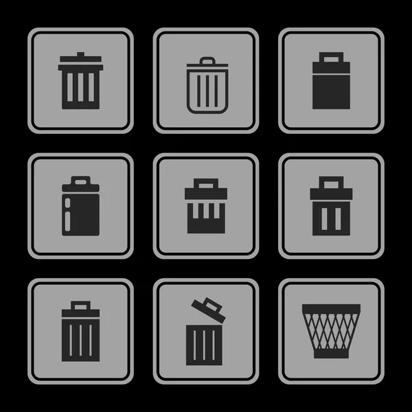 Çöp kutusu simgeleri