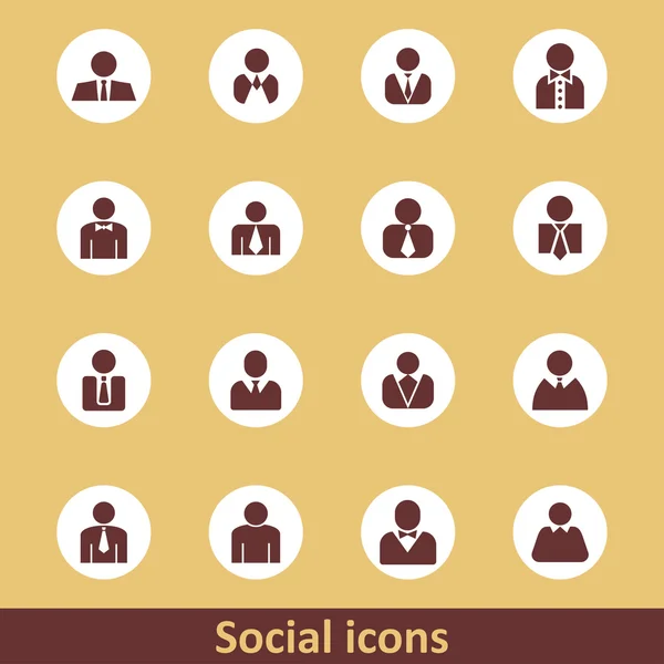 User icons — Stock Vector