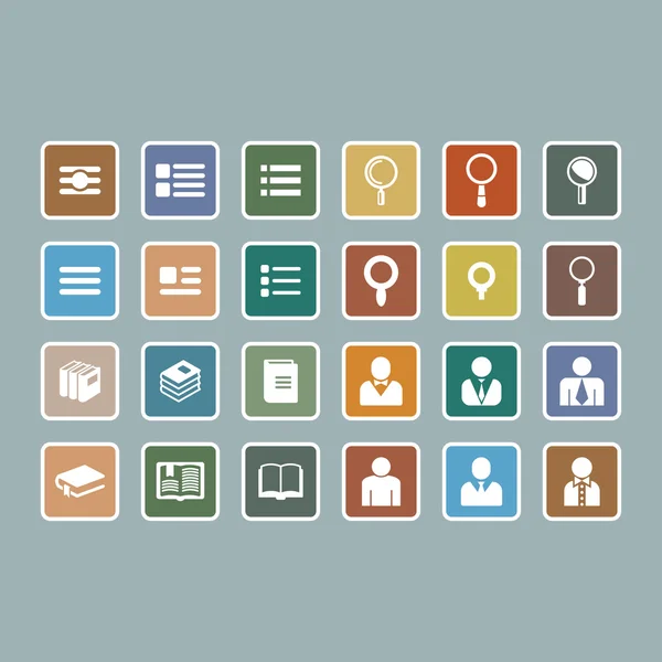 Application icons — Stock Vector