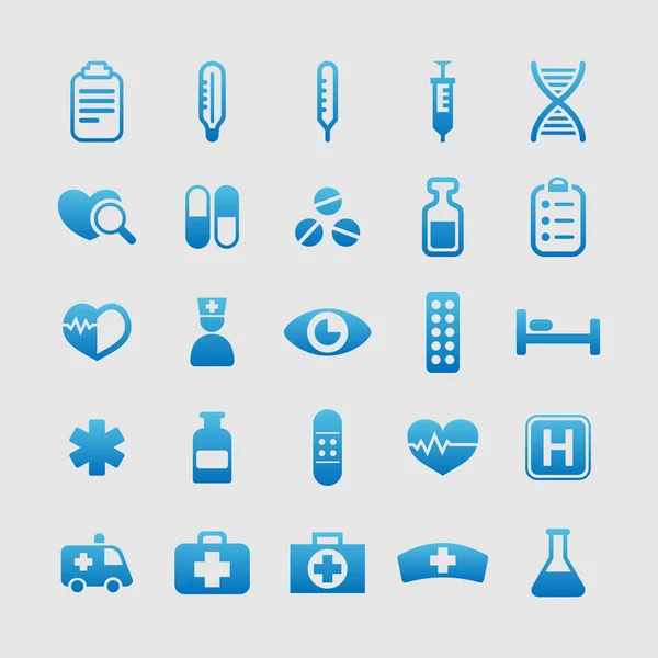 Medical icons — Stock Vector