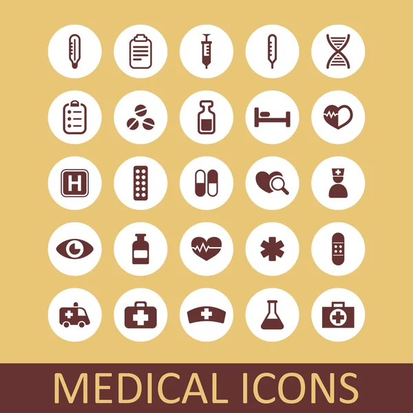 Medische Iconen — Stockvector