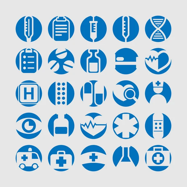 Medical icons — Stock Vector