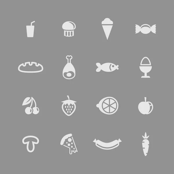 Food icons — Stock Vector