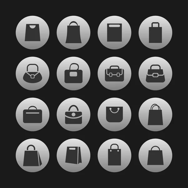 Icônes de sac — Image vectorielle
