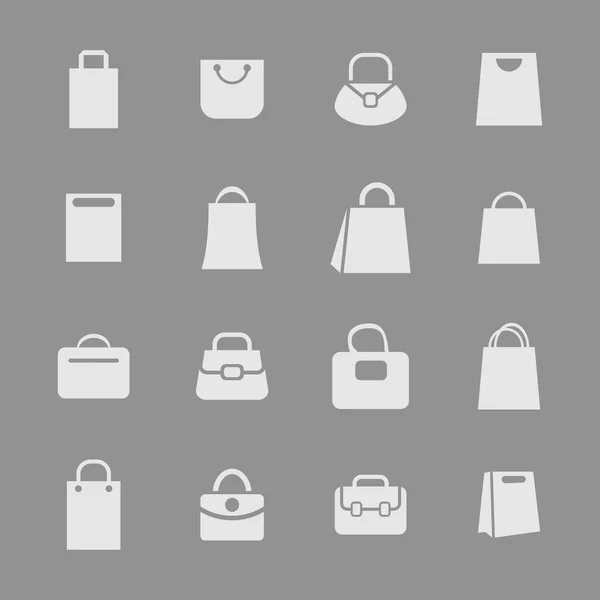 Iconos bolsa — Archivo Imágenes Vectoriales