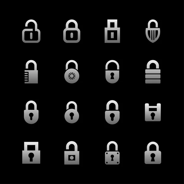 Lock icons — Stock Vector